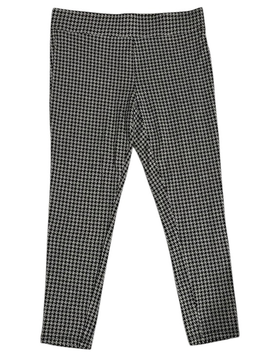 LOFT Outlet Pants - LOFT Outlet Black Gray Houndstooth Leggings Size L